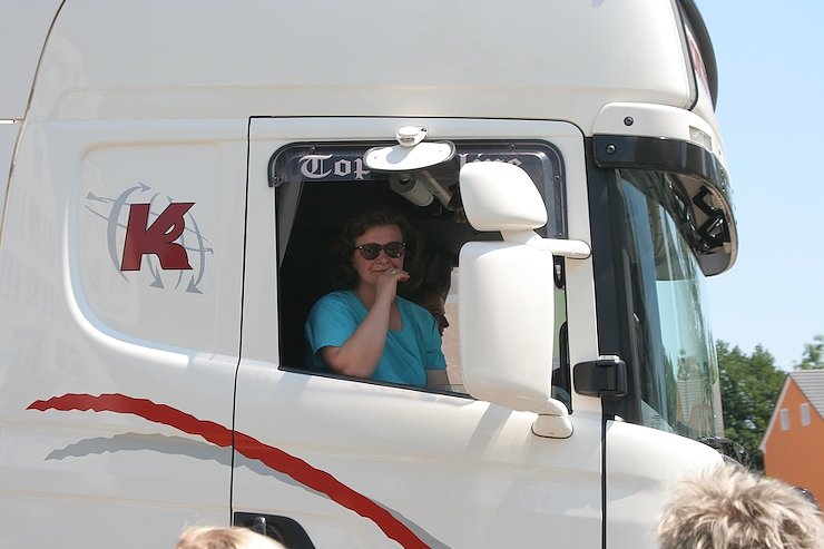 Frau Dr. Klose � Festumzug zum Rolandsfest 2007