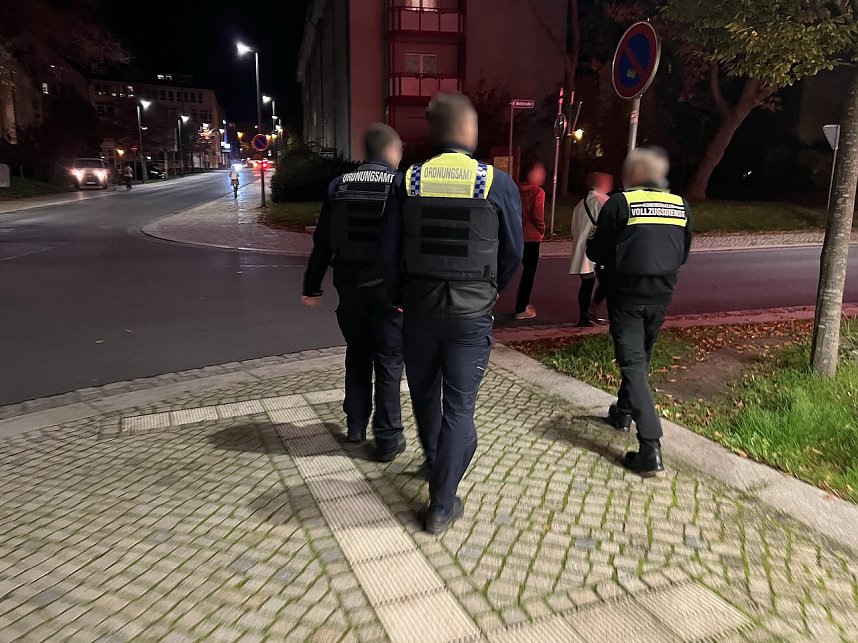 Kontrollg&auml;nge gestern Abend