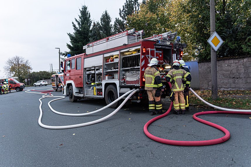 Katastrophen&uuml;bung auf dem Nordbrand-Gel&auml;nde