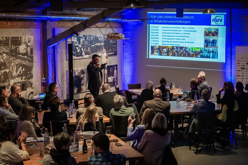 Mitgliederversammlung des Nordth&uuml;ringer Unternehmerverbandes