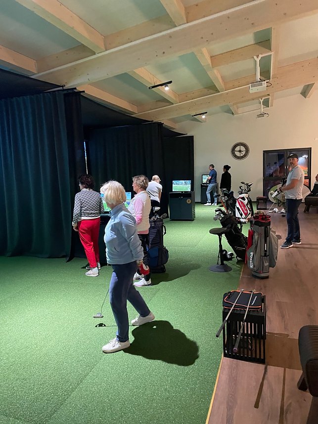 Bernard Scheckel zu Gast beim Golfpark Neustadt