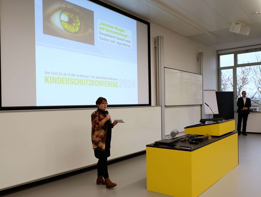 Impressionen von der Kinderschutzkonferenz 2024 an der Hochschule Nordhausen � ein Tag voller wertvoller Impulse, Austausch und Engagement f&uuml;r den Schutz von Kindern und Jugendlichen. 