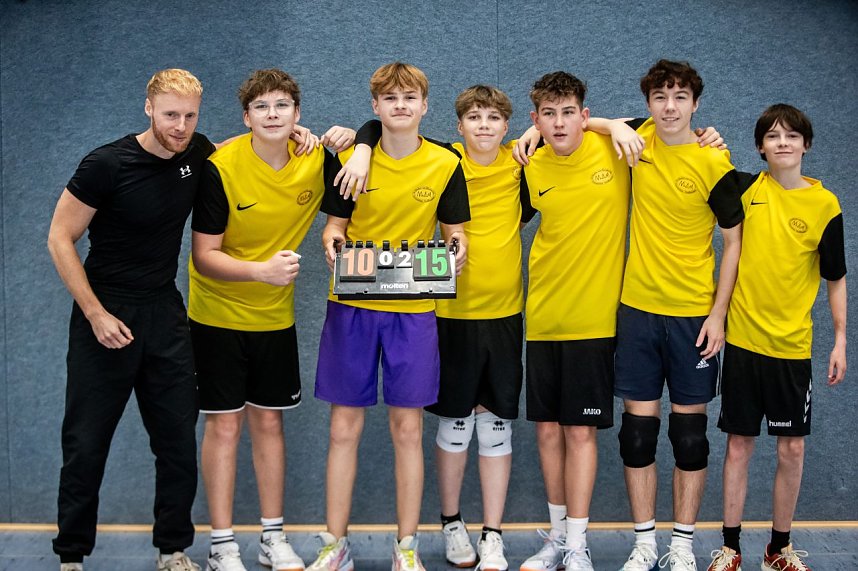 Hochklassiges Kreisfinale im Volleyball 