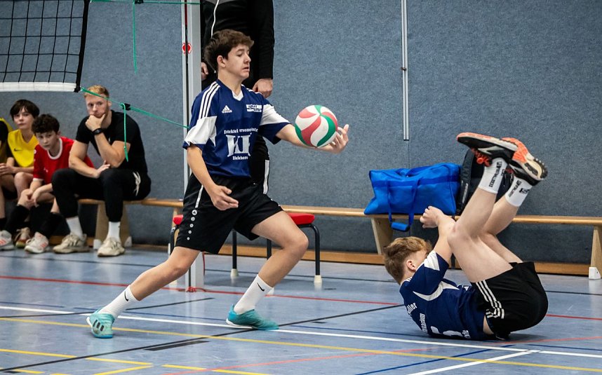 Hochklassiges Kreisfinale im Volleyball 