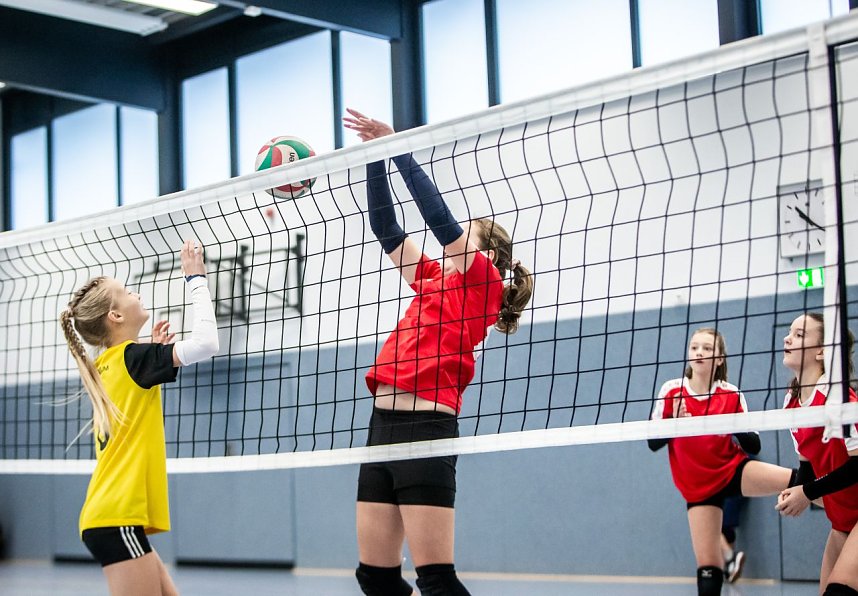 Hochklassiges Kreisfinale im Volleyball 