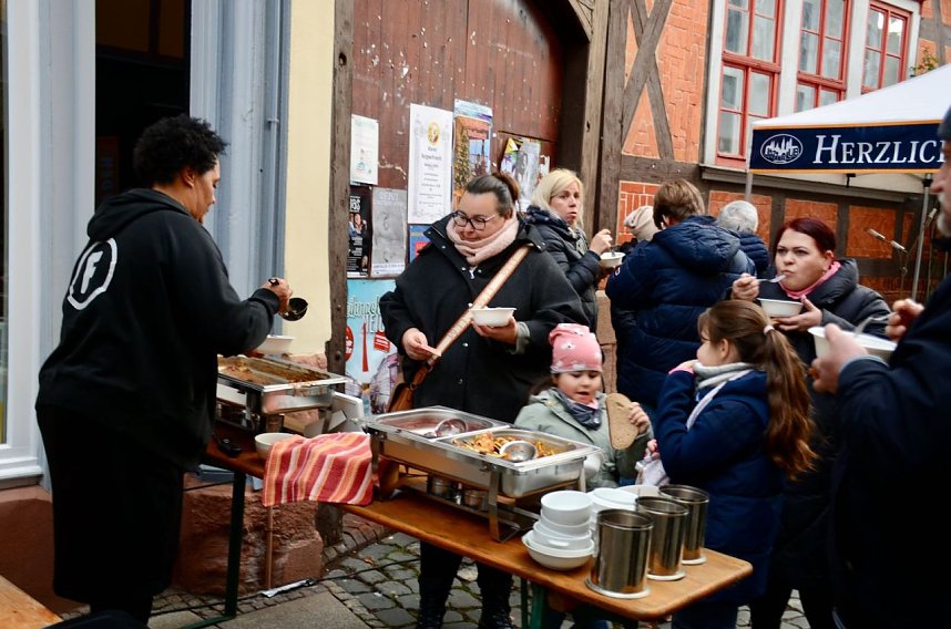 Nordhausenzusammen am heutigen zweiten Advent