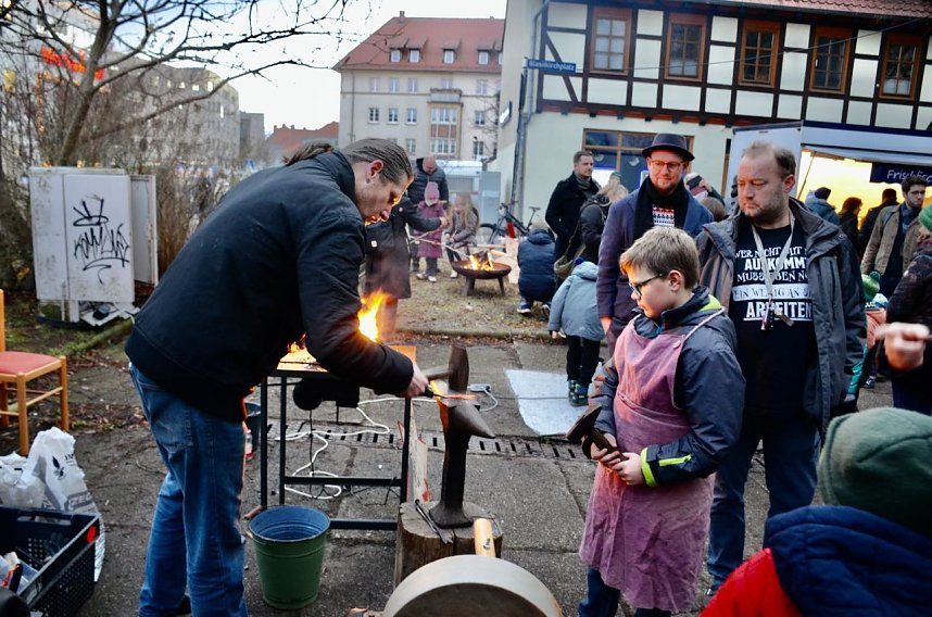 Nordhausenzusammen am heutigen zweiten Advent
