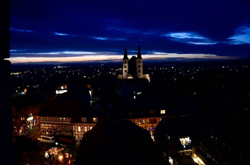 Nordhausenzusammen am heutigen zweiten Advent