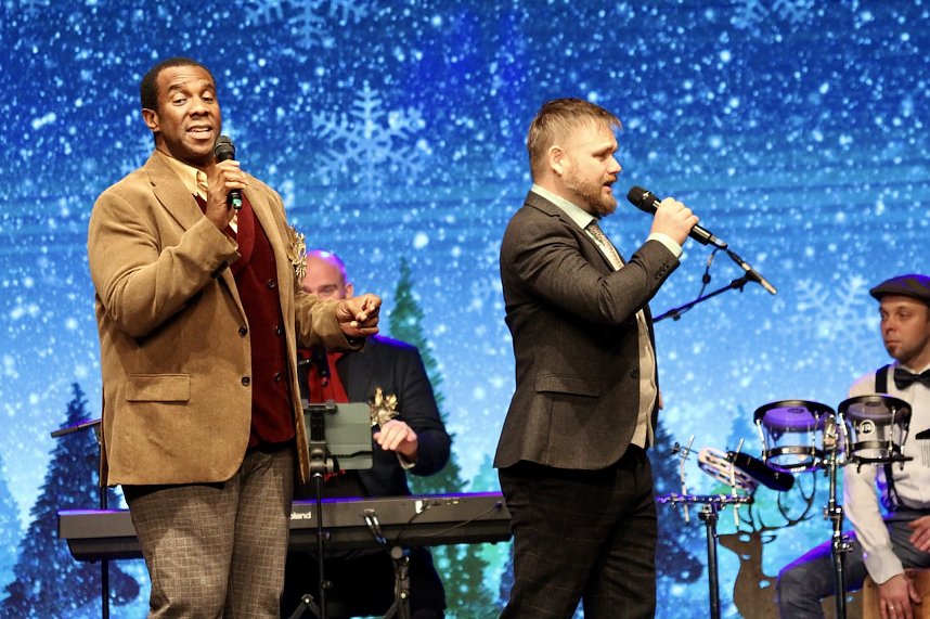 Weihnachtskonzert mit dem Tenortrio Fellas im Stocksen in Sondershausen