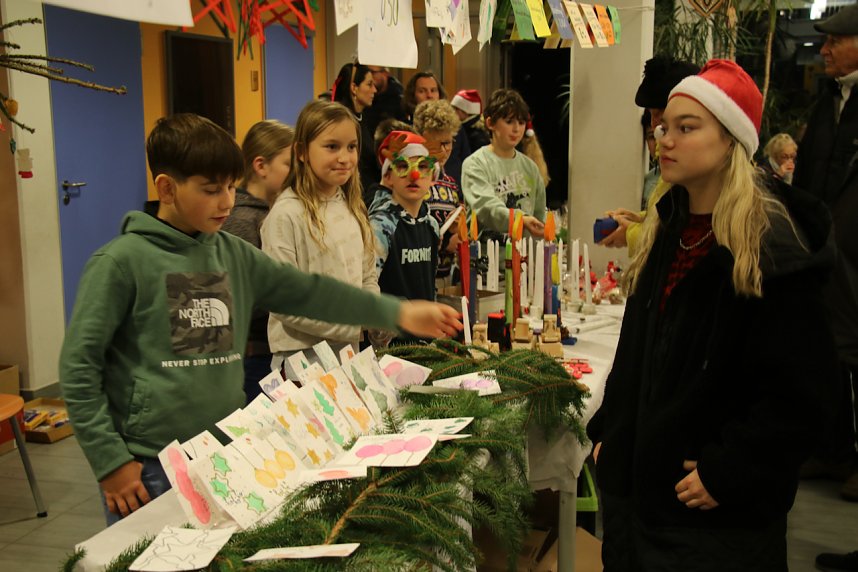 Lichtermarkt an der Lessing-Schule