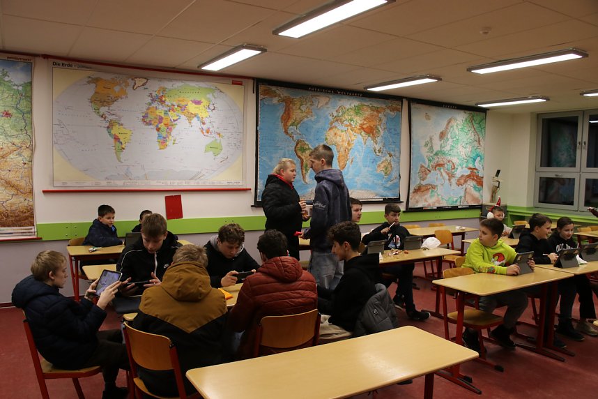 Lichtermarkt an der Lessing-Schule