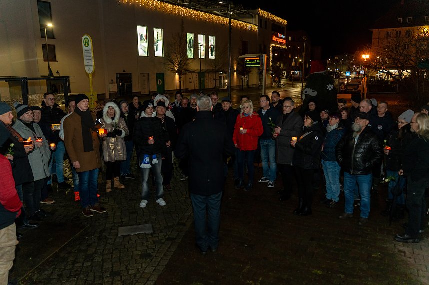 Gedenken an die Opfer des Terroranschlags in Magdeburg