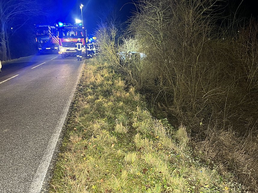 Unfall bei Bleicherode