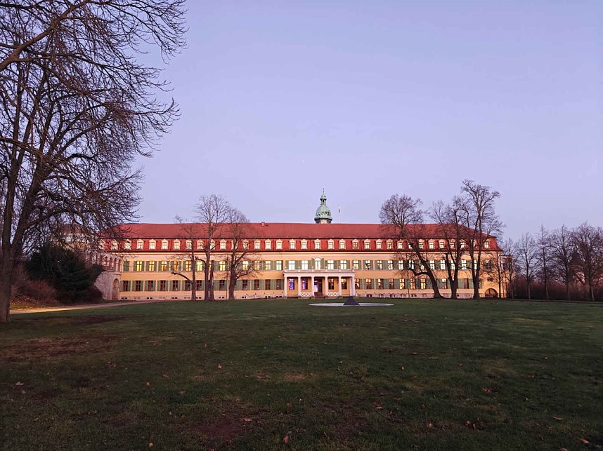 Peter unterwegs auf der Schlossweihnacht in Sondershausen