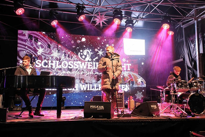 Peter unterwegs auf der Schlossweihnacht in Sondershausen