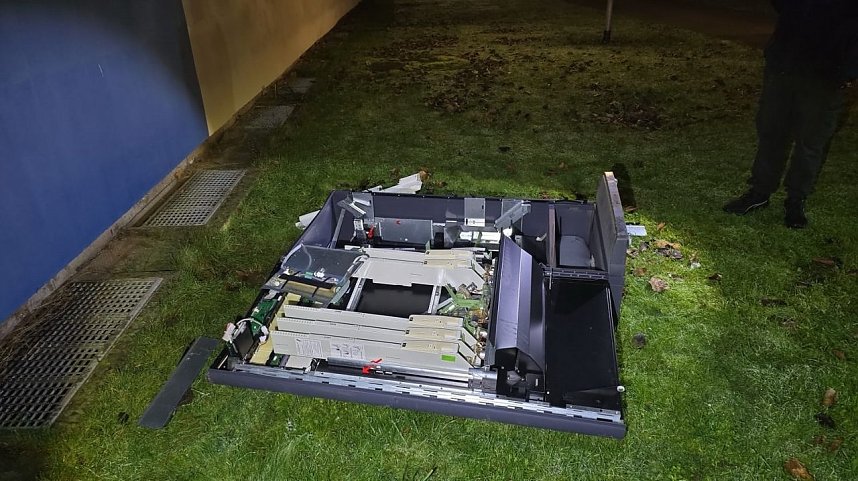 So sah es am Tatort aus...