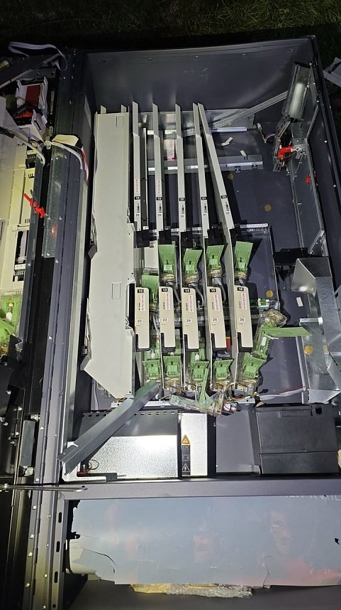 So sah es am Tatort aus...