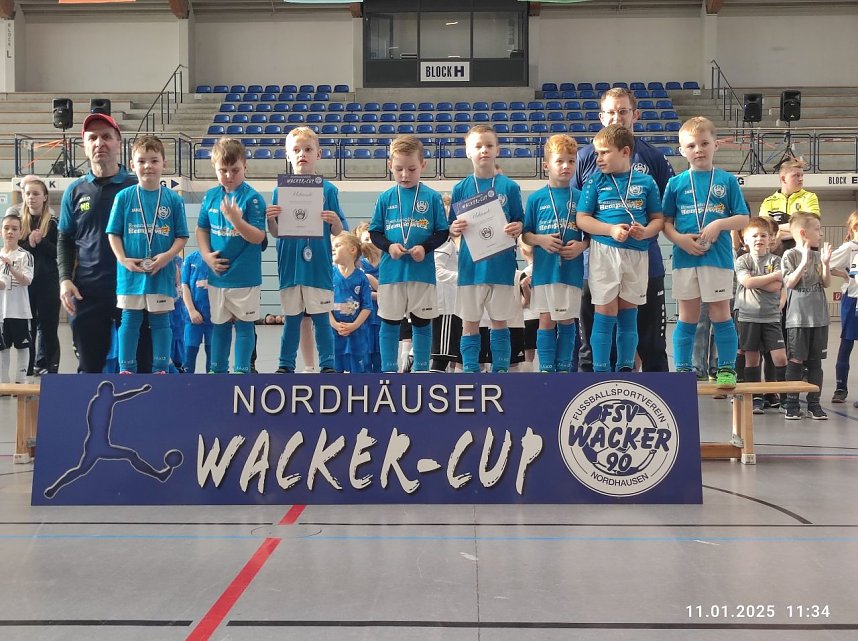 Erfolgreicher Aue-Nachwuchs beim Wacker-Cup