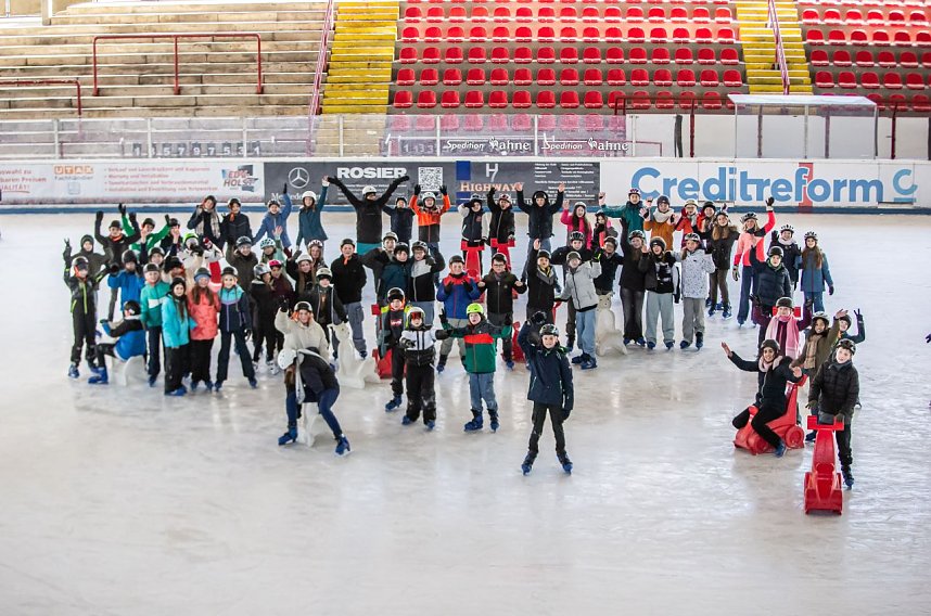 Humboldt-Klassenfahrt im Schnee