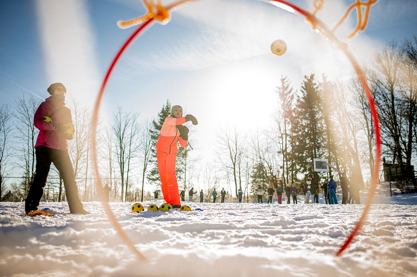 Humboldt-Klassenfahrt im Schnee