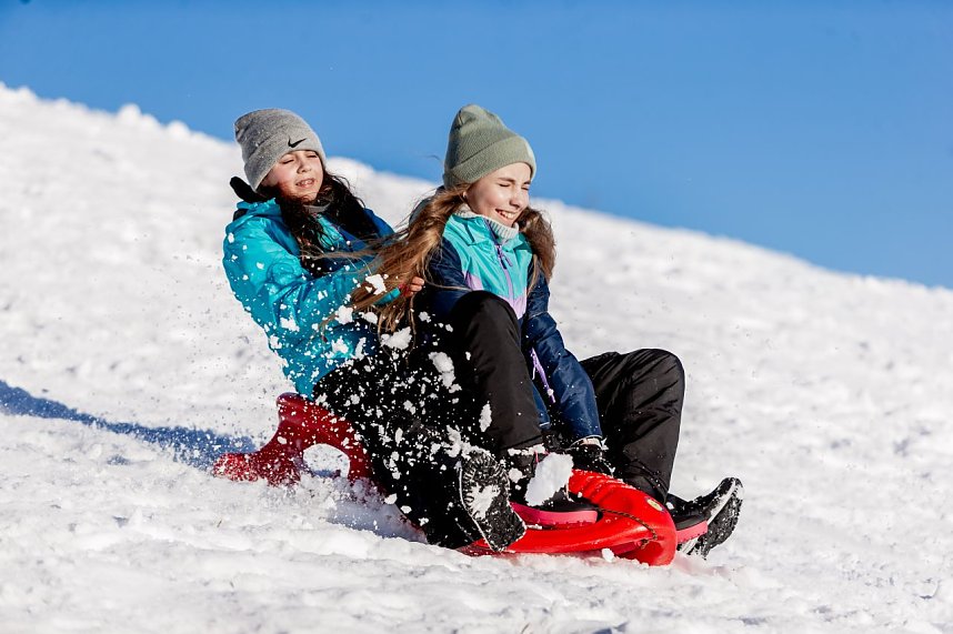 Humboldt-Klassenfahrt im Schnee