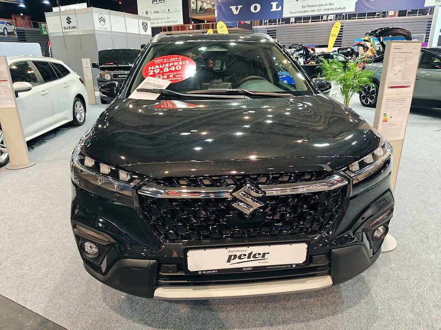 Peter Blei unterwegs auf der Automesse Erfurt