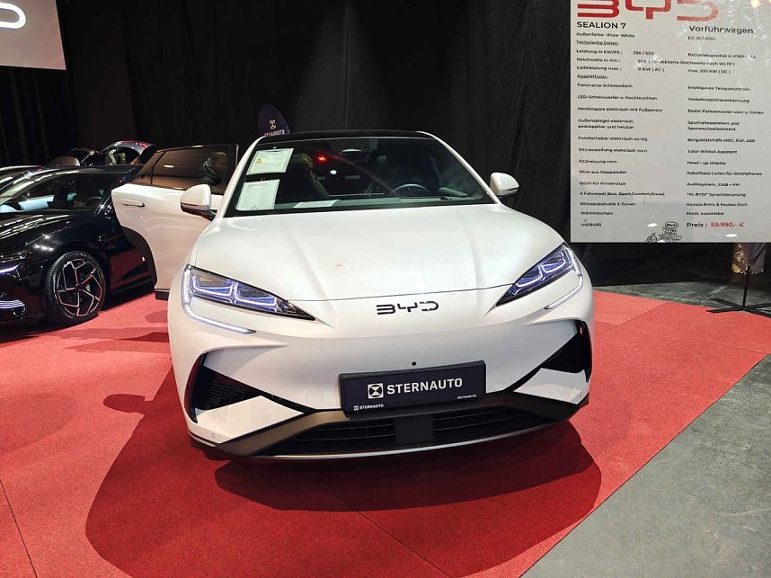 Peter Blei unterwegs auf der Automesse Erfurt