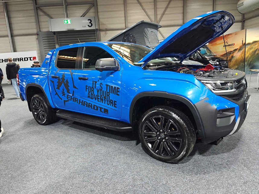 Peter Blei unterwegs auf der Automesse Erfurt