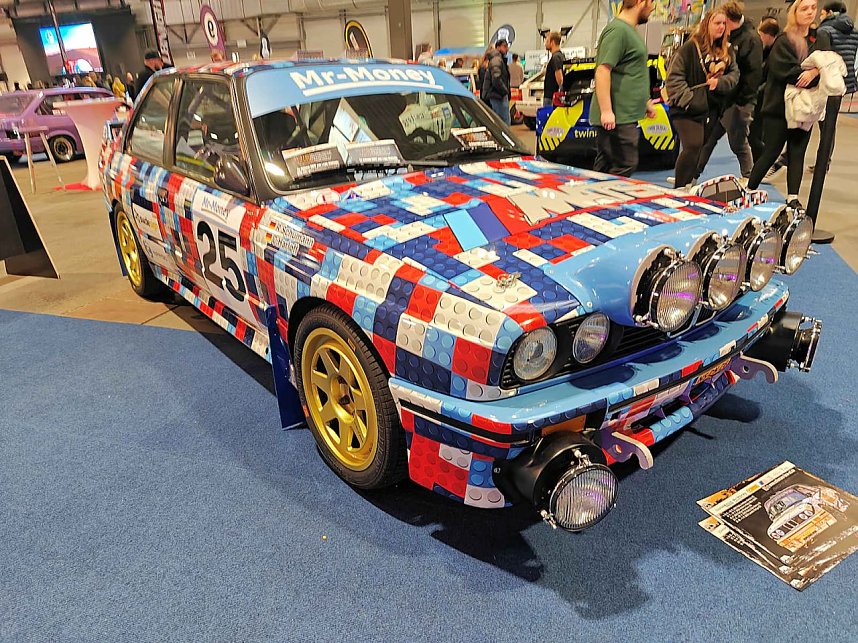 Peter Blei unterwegs auf der Automesse Erfurt