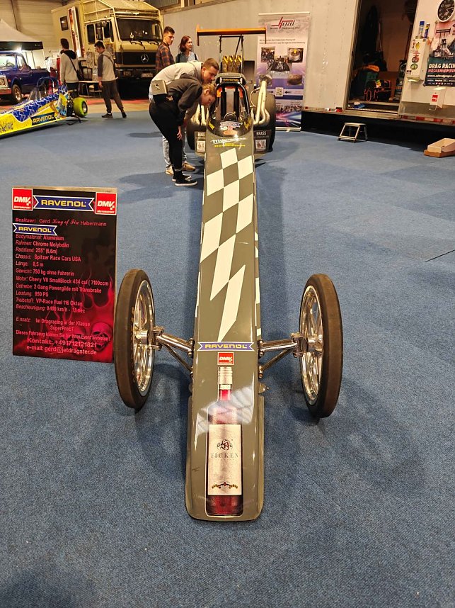 Peter Blei unterwegs auf der Automesse Erfurt