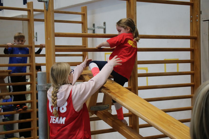 Kindergartensporttag in der Wiedigsburghalle