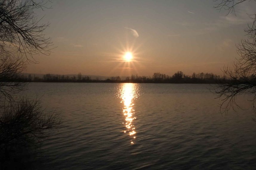 Peter unterwegs am Kiesschacht