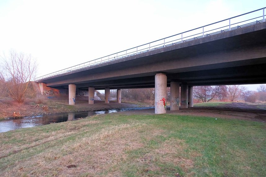 Peter unterwegs am Kiesschacht