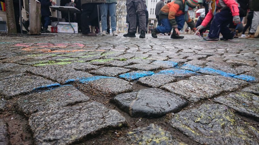 Demokratiefest des B&uuml;ndnisses "Nordhausen Zusammen" auf dem Rathausplatz