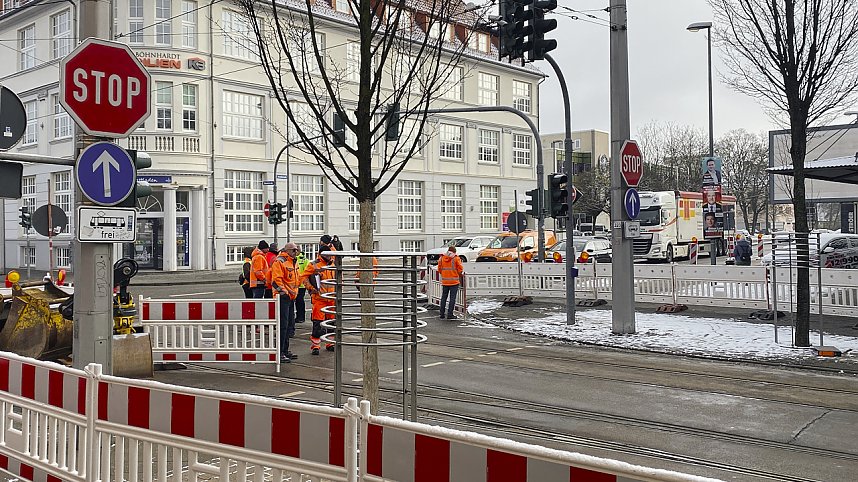 Sanierung Bahnhofsbr&uuml;cke Nordhausen