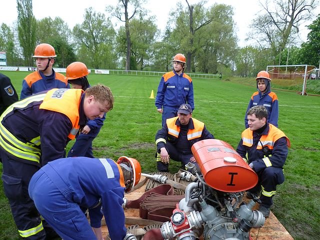 Wasser marsch in Bielen