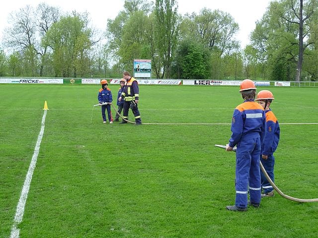 Wasser marsch in Bielen