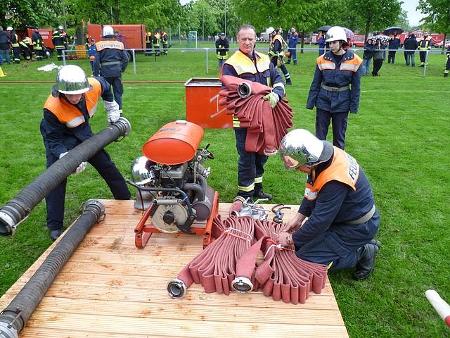 Wasser marsch in Bielen