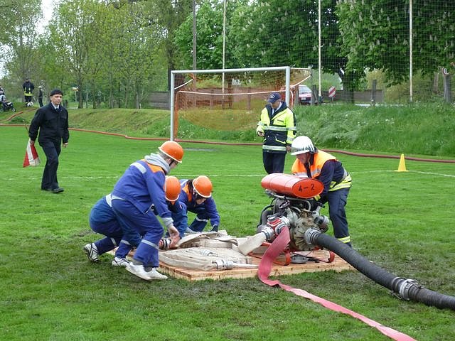 Wasser marsch in Bielen