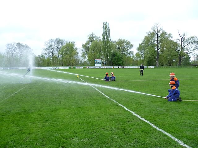 Wasser marsch in Bielen