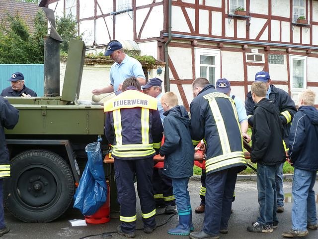 Wasser marsch in Bielen