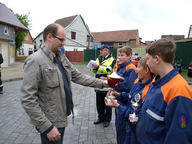 Wasser marsch in Bielen