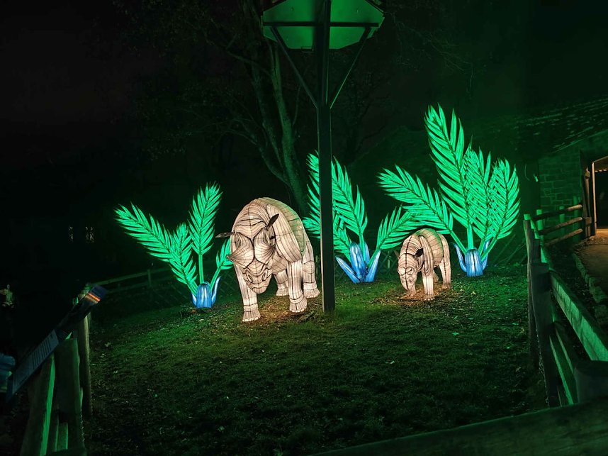 Magische Lichterwelten in Halle