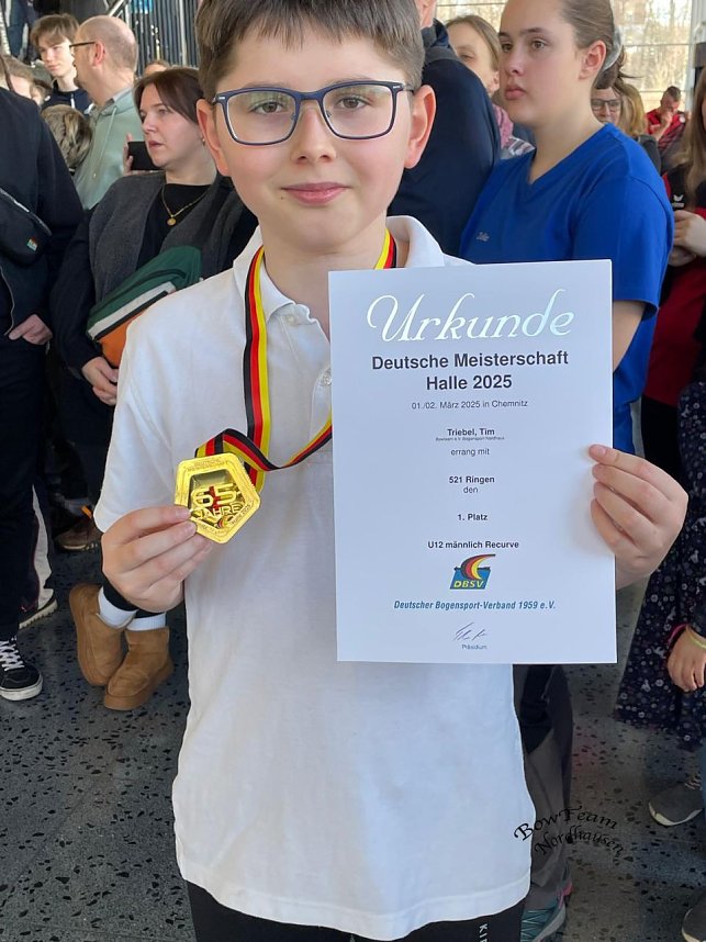 Das Bowteam Nordhausen bei der deutschen Meisterschaft in Chemnitz