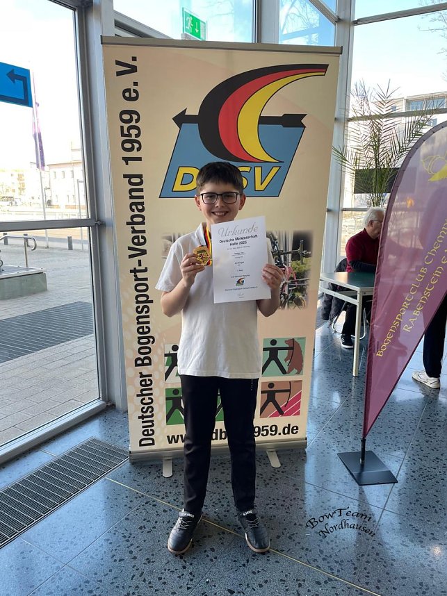 Das Bowteam Nordhausen bei der deutschen Meisterschaft in Chemnitz