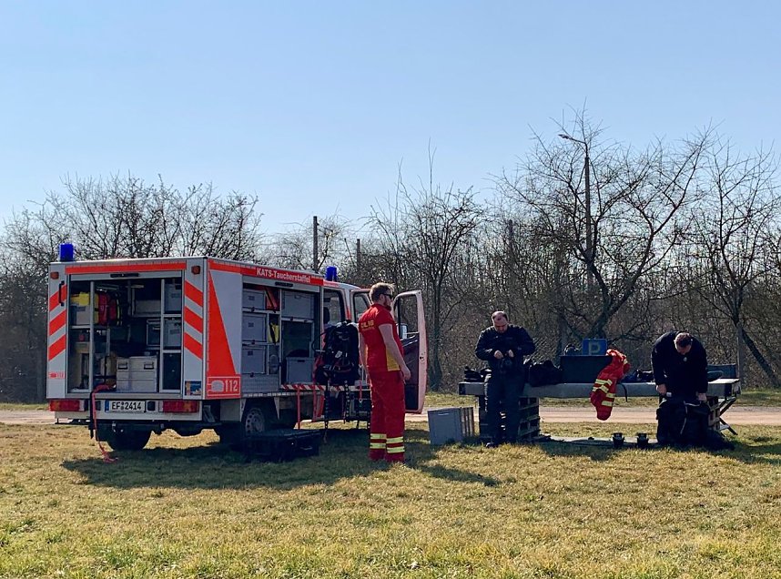 &Uuml;bungstauchgang am Sundh&auml;user See