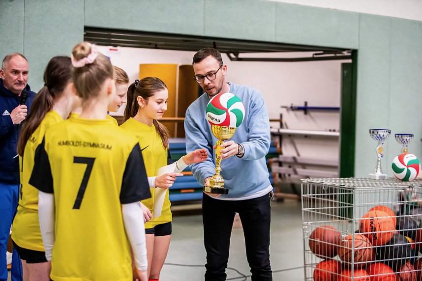 Humboldts Volleyballerinnen triumphierten im Schulamtsfinale