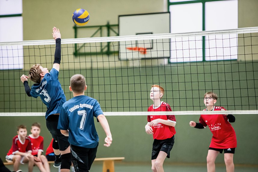 Humboldts Volleyballerinnen triumphierten im Schulamtsfinale