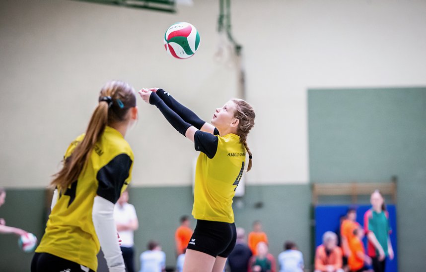 Humboldts Volleyballerinnen triumphierten im Schulamtsfinale