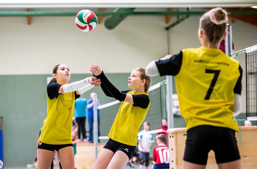Humboldts Volleyballerinnen triumphierten im Schulamtsfinale